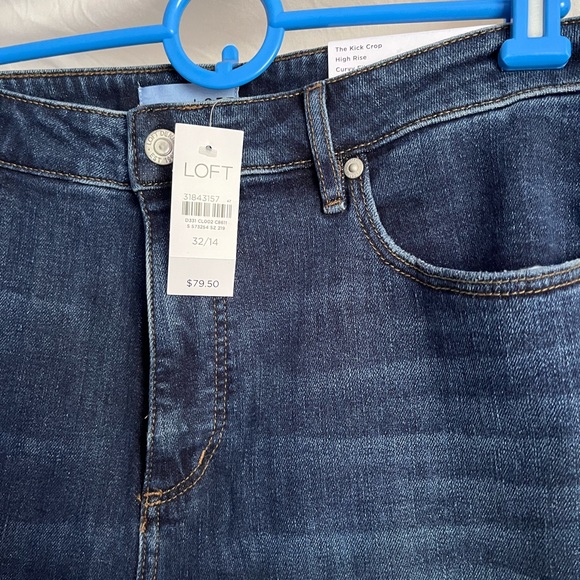 LOFT. High Rise Boot-cut jeans, sz.14, new w/tags - Picture 3 of 5